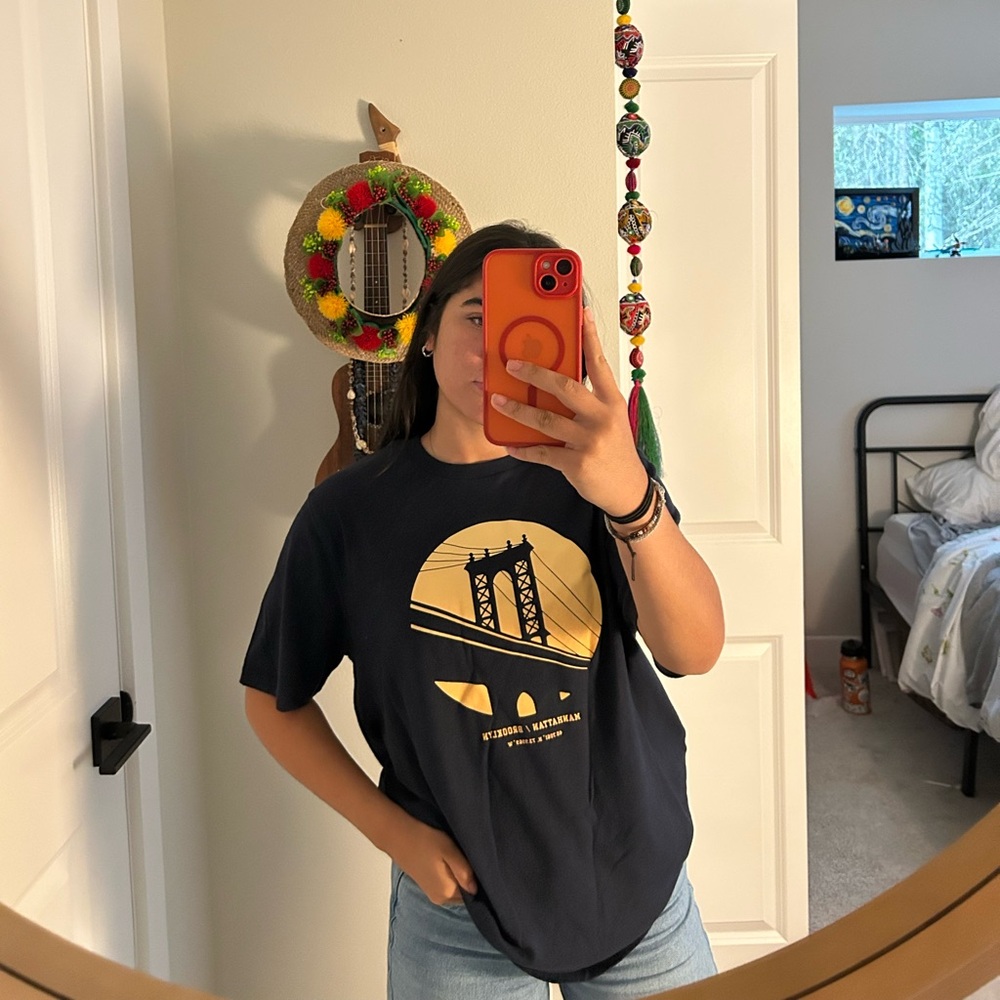Old Navy Dark Blue T-Shirt